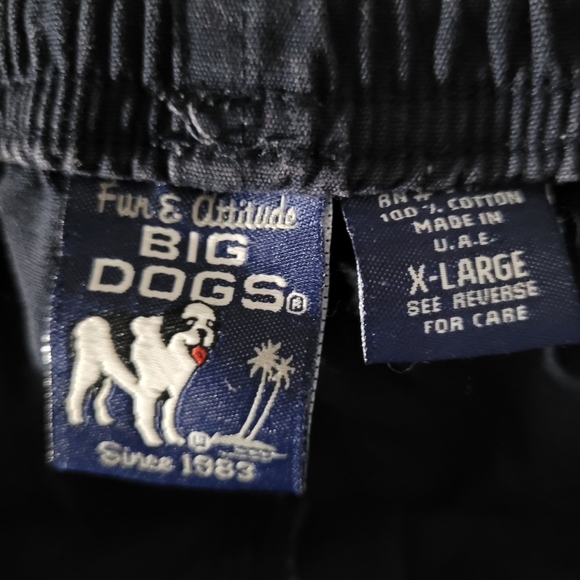 BIG DOGS | vintage elastic waist pull on style pocket shorts - Picture 4 of 5